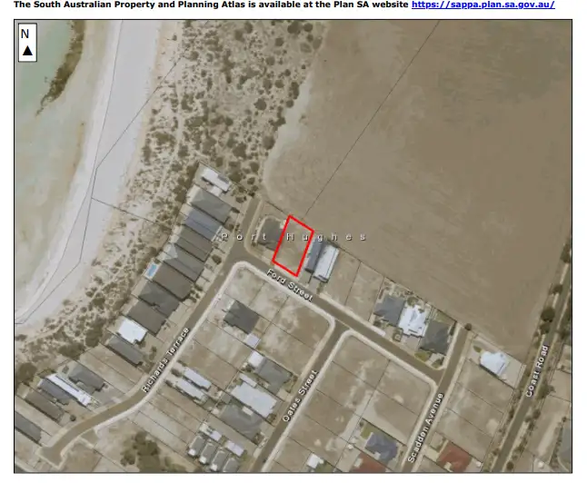 Floorplan of Homely land listing, 13 Ford Street, Port Hughes SA 5558