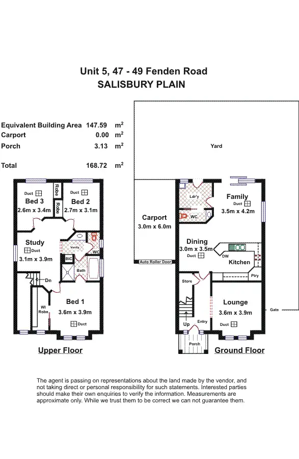Floorplan of Homely house listing, 5/47-49 Fenden Road, Salisbury Plain SA 5109