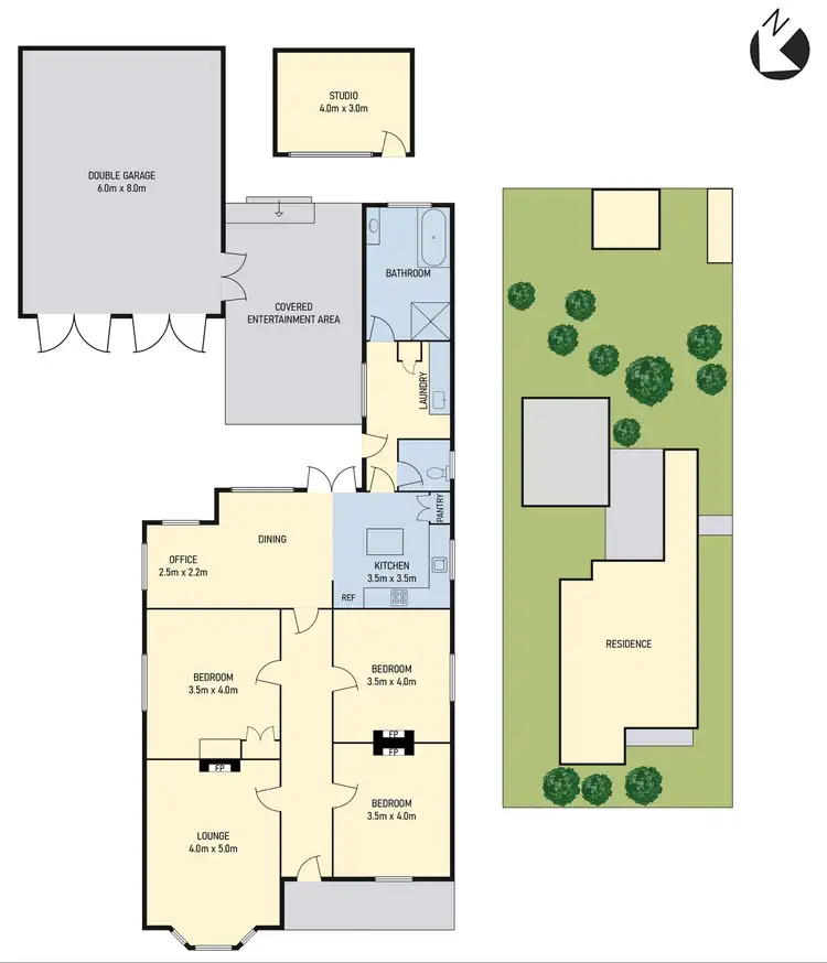 Floorplan of Homely house listing, 17 Henty Street, Invermay TAS 7248