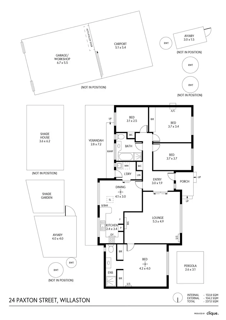 Floorplan of Homely house listing, 24 Paxton Street, Willaston SA 5118