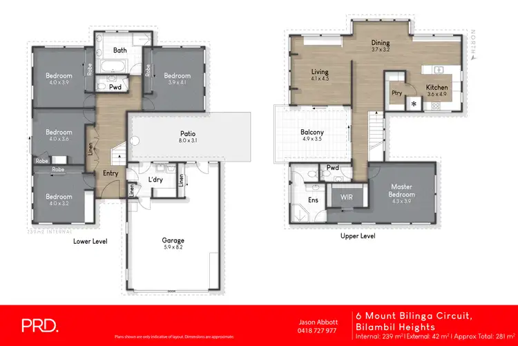 Floorplan of Homely house listing, 6 Mount Bilinga Circuit, Bilambil Heights NSW 2486