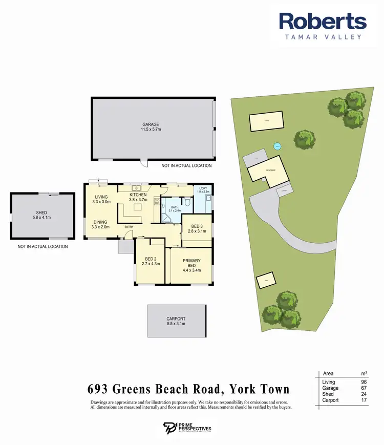 Floorplan of Homely house listing, 693 Greens Beach Road, York Town TAS 7270