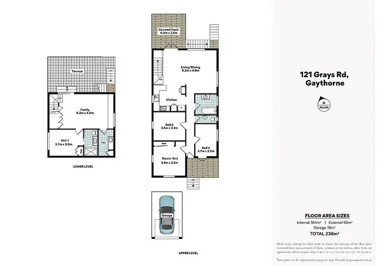 Floorplan of Homely house listing, 121 Grays Road, Gaythorne QLD 4051