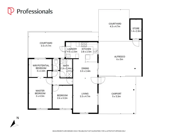 Floorplan of Homely house listing, 4 Tantini Close, Parkwood WA 6147