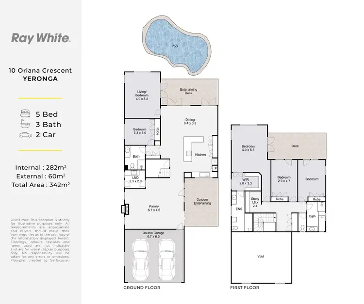 Floorplan of Homely house listing, 10 Oriana Crescent, Yeronga QLD 4104
