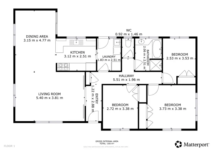 Floorplan of Homely house listing, 32 Lock Drive, Swan Hill VIC 3585