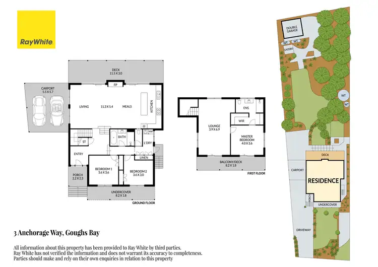 Floorplan of Homely house listing, 3 Anchorage Way, Goughs Bay VIC 3723