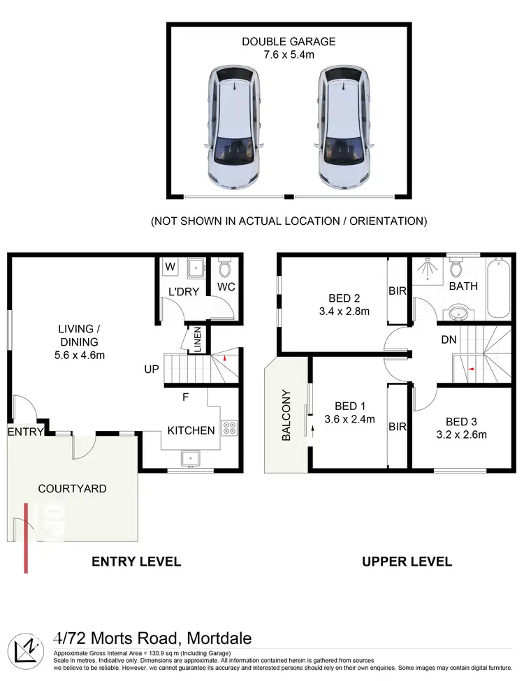 Floorplan of Homely townhouse listing, 4/72 Morts Road, Mortdale NSW 2223