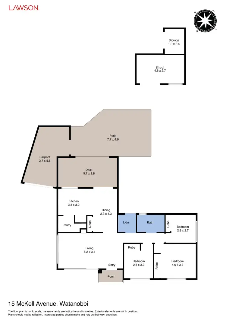 Floorplan of Homely house listing, 15 Mckell Avenue, Watanobbi NSW 2259