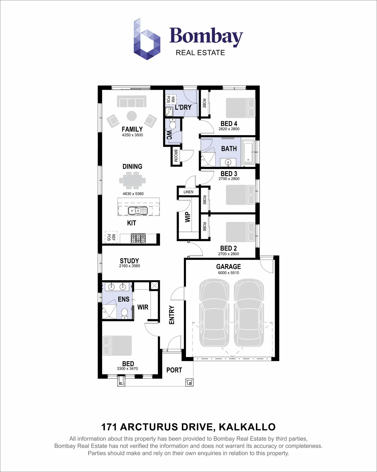 Floorplan of Homely house listing, 171 Arcturus Drive, Kalkallo VIC 3064
