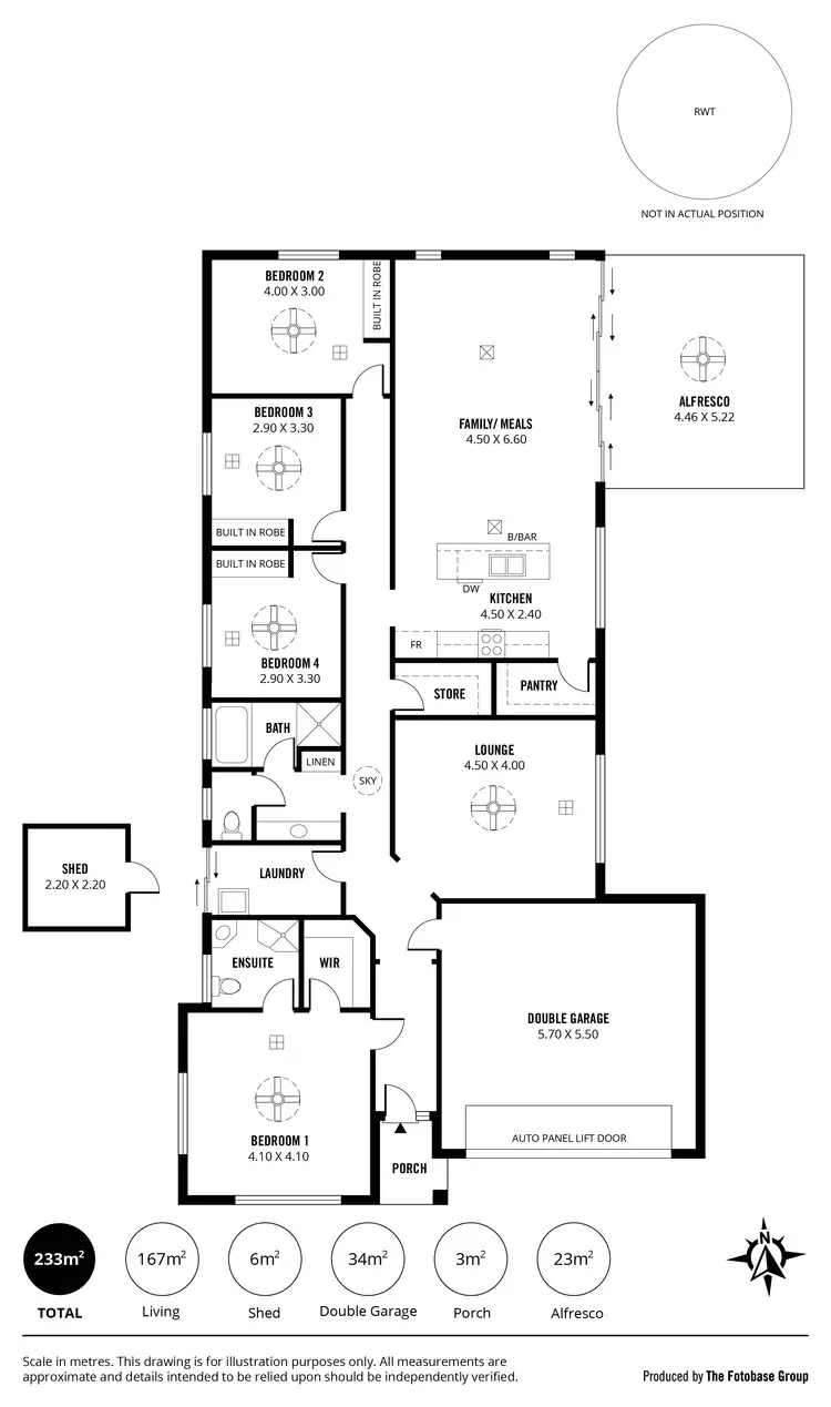 Floorplan of Homely house listing, 19 Macquarie Parade, Meadows SA 5201