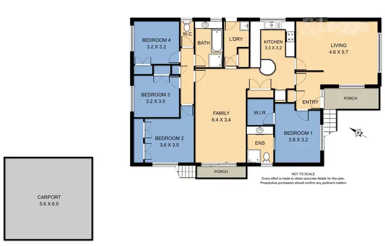 Floorplan of Homely house listing, 109 Tyner Road, Wantirna South VIC 3152