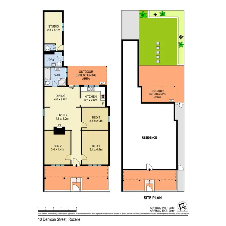 Floorplan of Homely house listing, 10 Denison Street, Rozelle NSW 2039