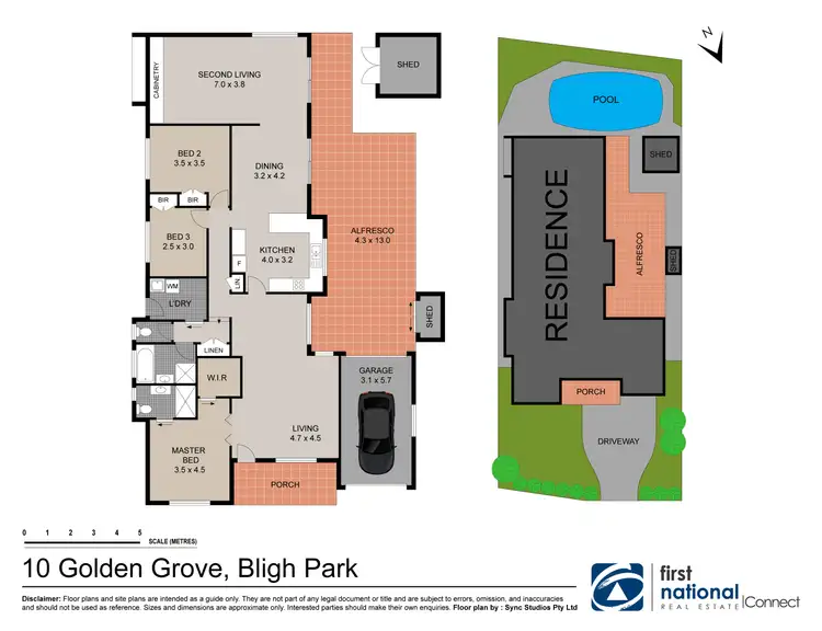 Floorplan of Homely house listing, 10 Golden Grove, Bligh Park NSW 2756