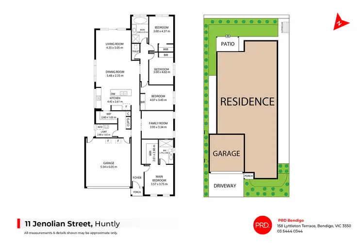 Floorplan of Homely house listing, 11 Jenolian Street, Huntly VIC 3551