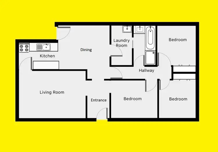 Floorplan of Homely house listing, 1 Ulmarra Place, Mildura VIC 3500