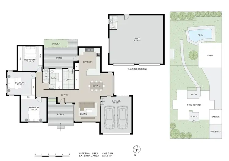 Floorplan of Homely house listing, 46 Primrose Street, Belgian Gardens QLD 4810