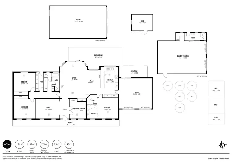 Floorplan of Homely house listing, 238 Hender Road, Mount Barker Springs SA 5251