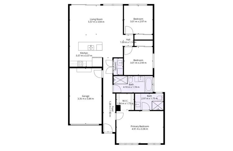 Floorplan of Homely house listing, 6 Sodium Street, Kalkallo VIC 3064