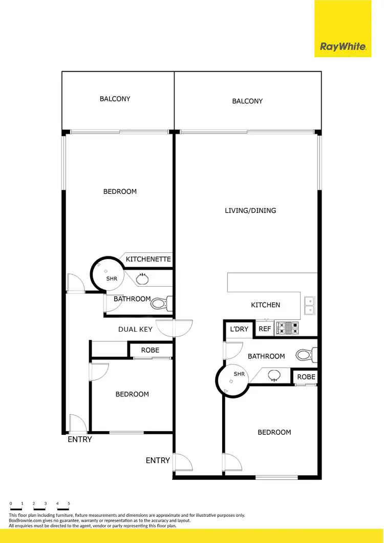 Floorplan of Homely unit listing, 4/5 Hermitage Drive, Airlie Beach QLD 4802