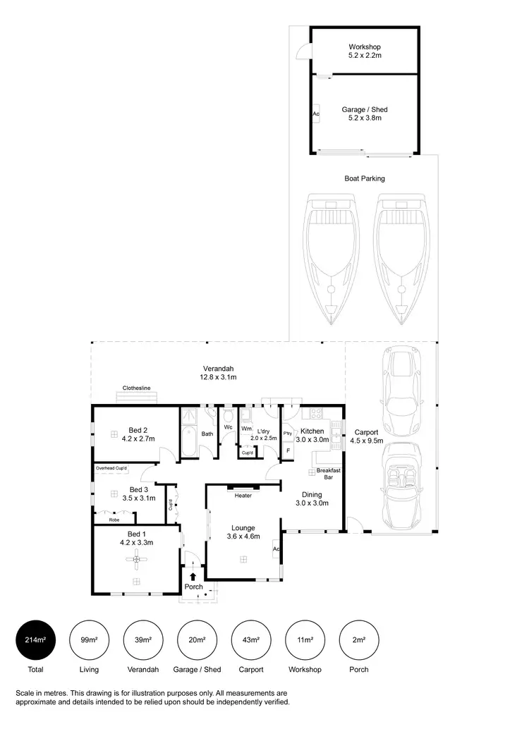 Floorplan of Homely house listing, 34 Arthur Street, Tranmere SA 5073