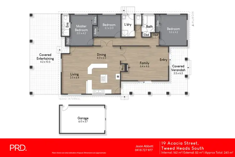 Floorplan of Homely house listing, 19 Acacia Street, Tweed Heads South NSW 2486