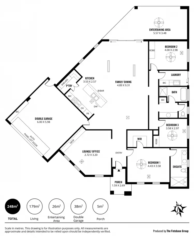Floorplan of Homely house listing, 34 Hoskin Avenue, Kidman Park SA 5025