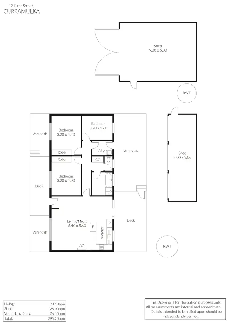 Floorplan of Homely house listing, 13 First Street, Curramulka SA 5580