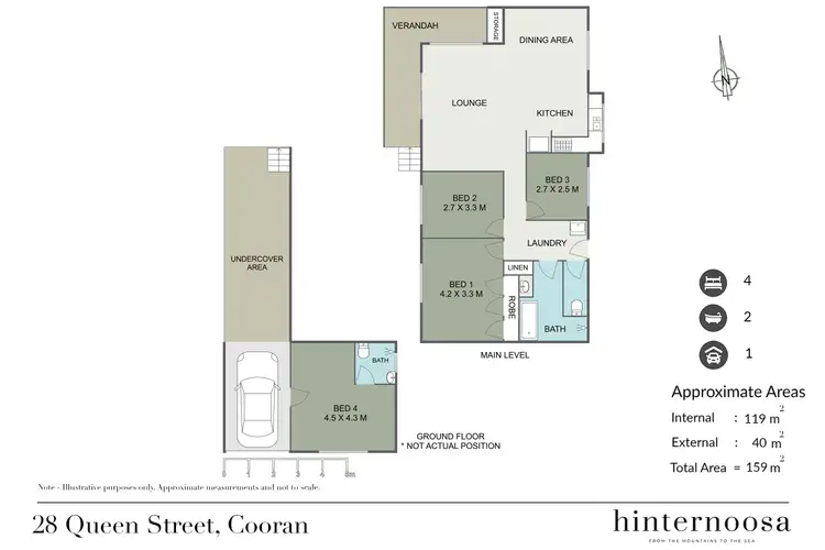 Floorplan of Homely house listing, 28 Queen Street, Cooran QLD 4569
