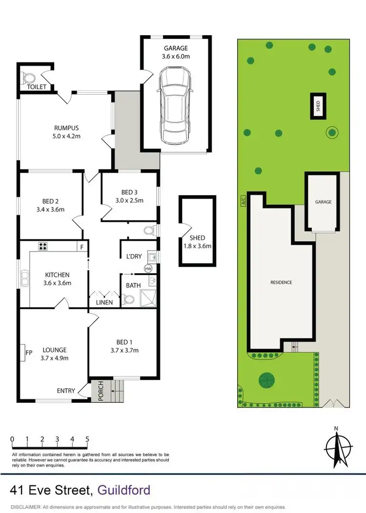 Floorplan of Homely house listing, 41 Eve Street, Guildford NSW 2161