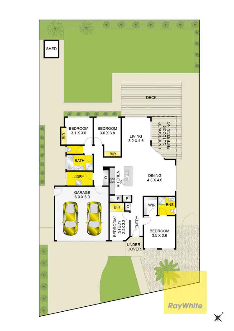 Floorplan of Homely house listing, 27 Yeoman Crescent, Leopold VIC 3224