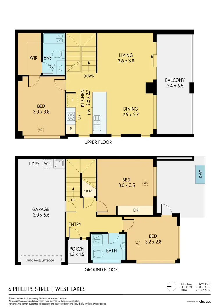 Floorplan of Homely house listing, 6 Phillips Street, West Lakes SA 5021