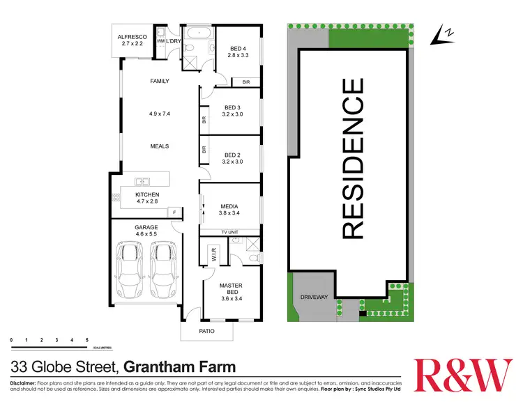 Floorplan of Homely house listing, 33 Globe Street, Grantham Farm NSW 2765