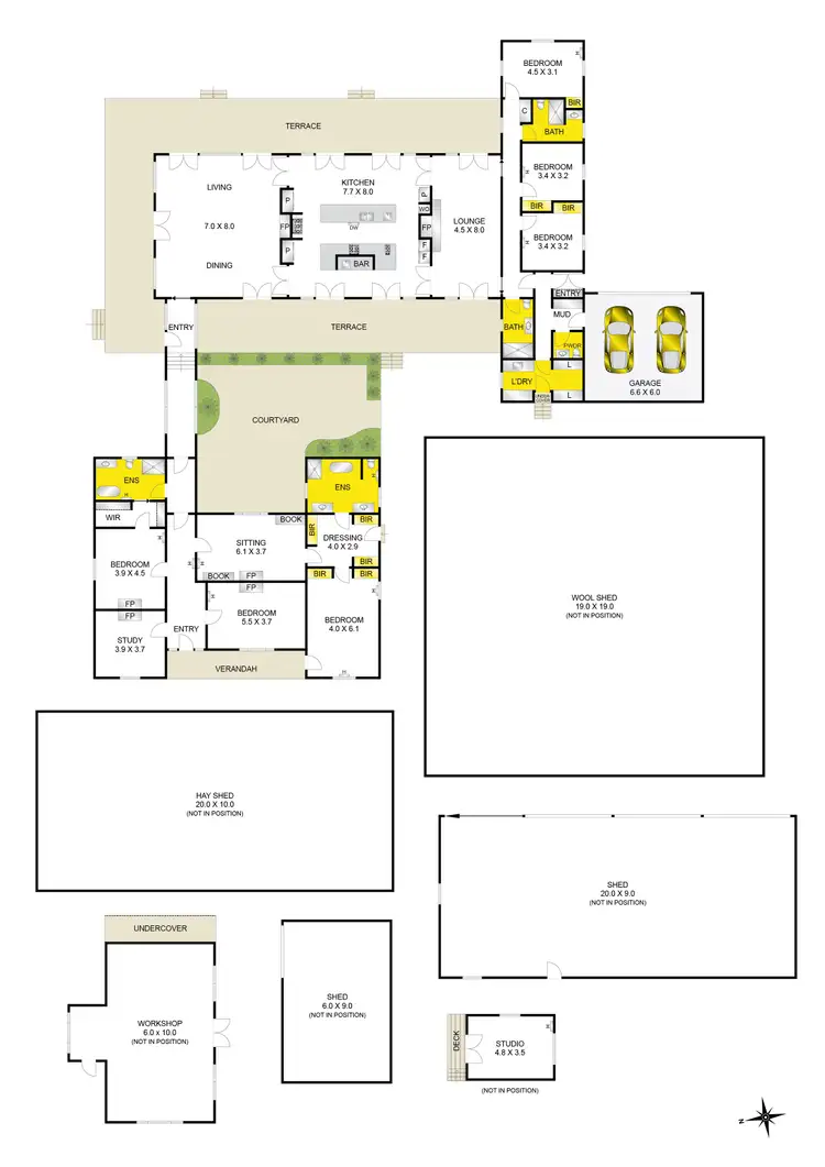 Floorplan of Homely rural property listing, 65 Mathisons Road, Winchelsea VIC 3241