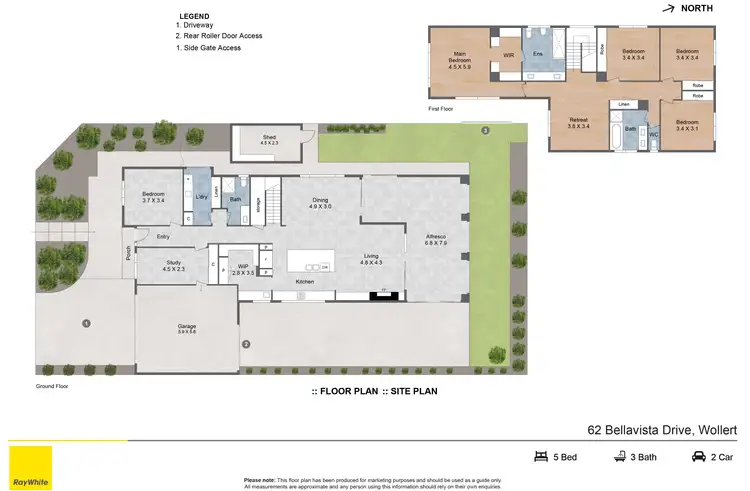 Floorplan of Homely house listing, 62 Bellavista Drive, Wollert VIC 3750