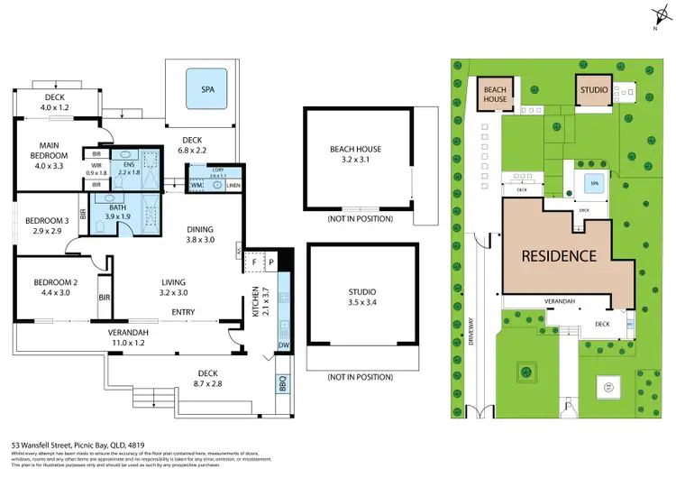 Floorplan of Homely house listing, 53 Wansfell Street, Picnic Bay QLD 4819