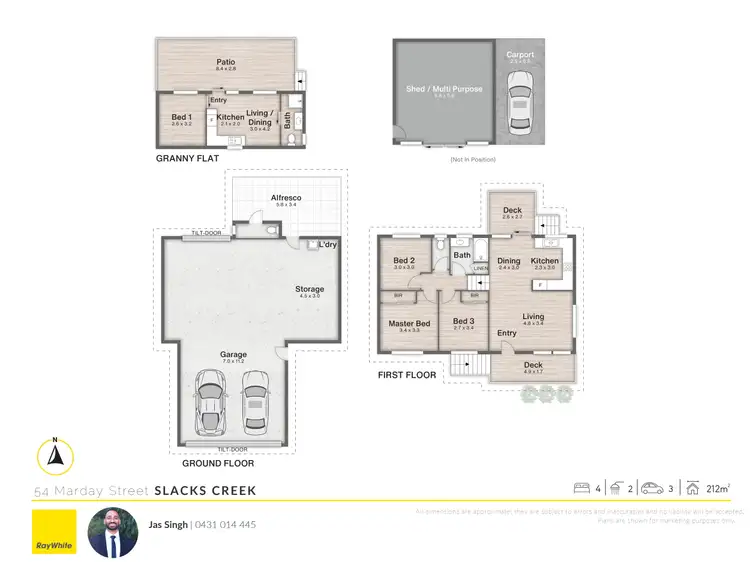 Floorplan of Homely house listing, 54 Marday Street, Slacks Creek QLD 4127