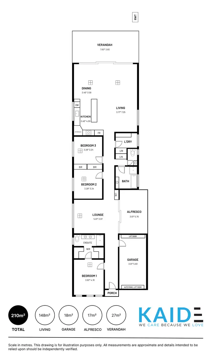 Floorplan of Homely house listing, 22A Dorene Street, St Marys SA 5042