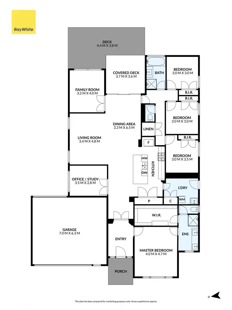 Floorplan of Homely house listing, 5 Cavenagh Terrace, Taylors Hill VIC 3037