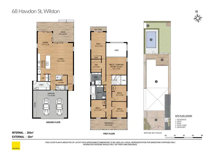 Floorplan of Homely house listing, 68 Hawdon Street, Wilston QLD 4051