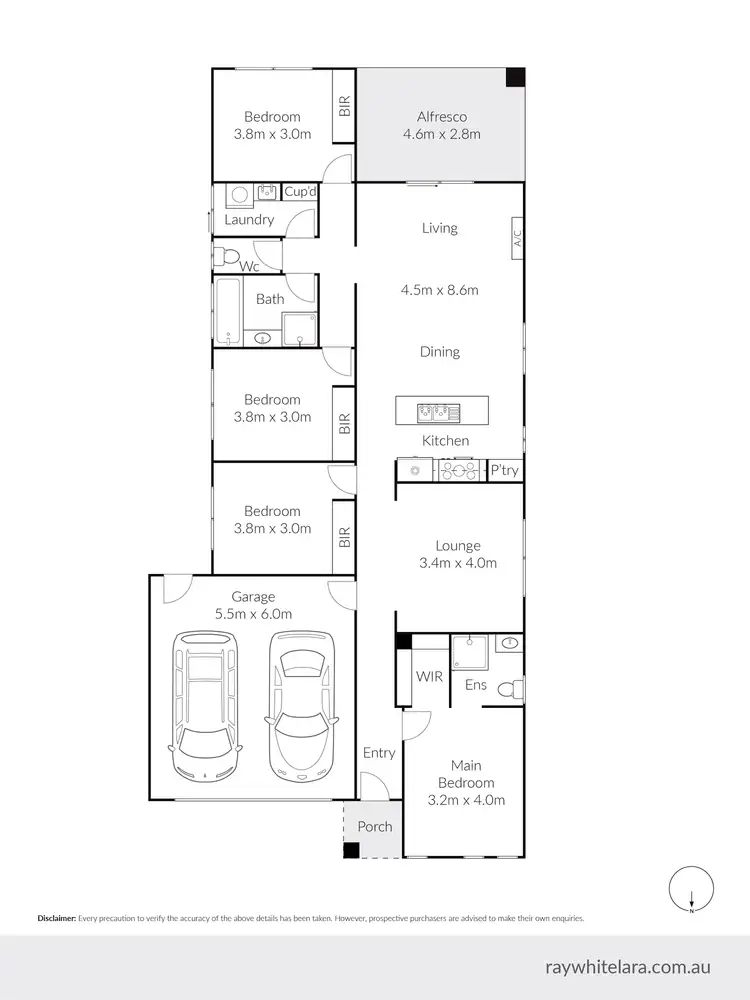 Floorplan of Homely house listing, 69 Whites Road, Mount Duneed VIC 3217