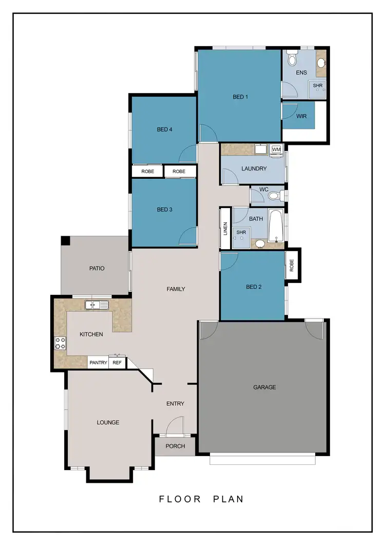 Floorplan of Homely house listing, 19 Sinatra Street, Sippy Downs QLD 4556
