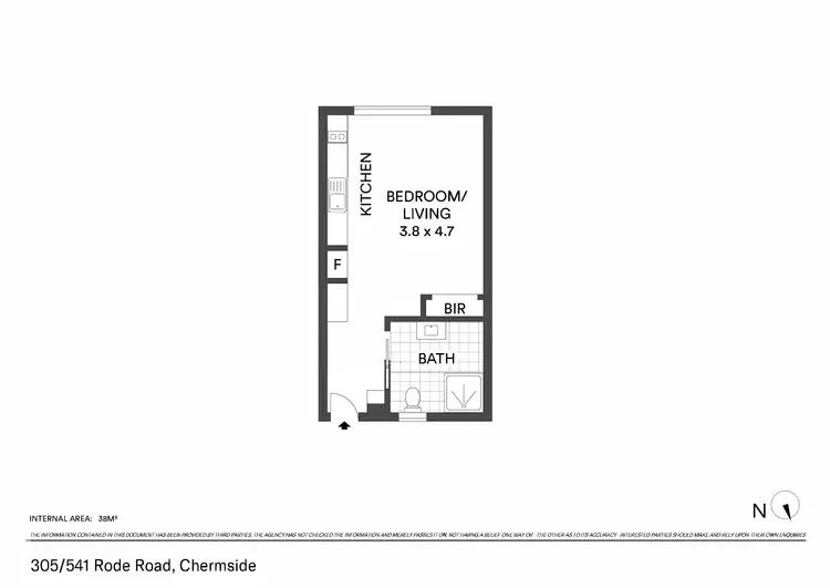 Floorplan of Homely unit listing, 33/541 Rode Road, Chermside QLD 4032