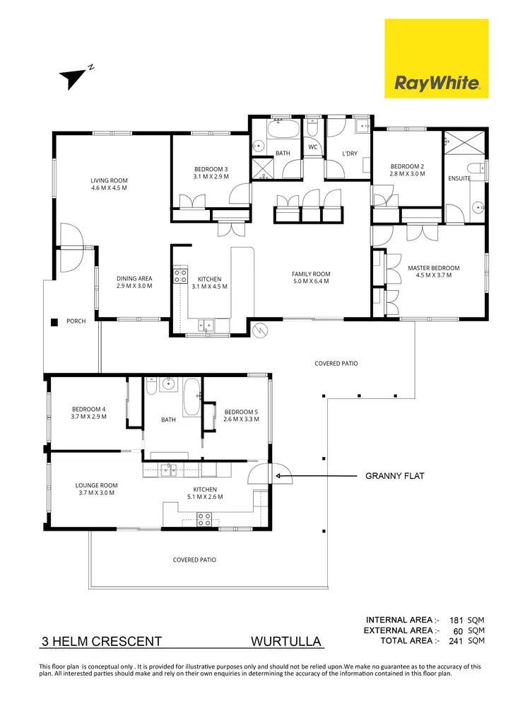 Floorplan of Homely house listing, 3 Helm Crescent, Wurtulla QLD 4575