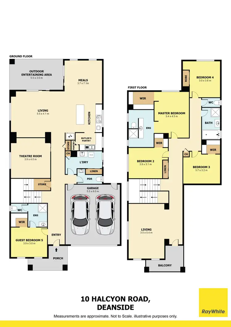Floorplan of Homely other listing, 10 Halcyon Road, Deanside VIC 3336