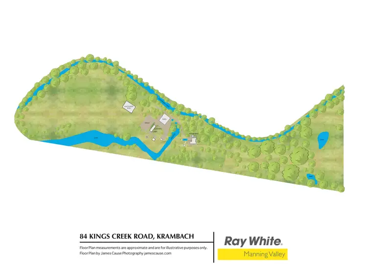 Floorplan of Homely rural property listing, 84 Kings Creek Road, Krambach NSW 2429