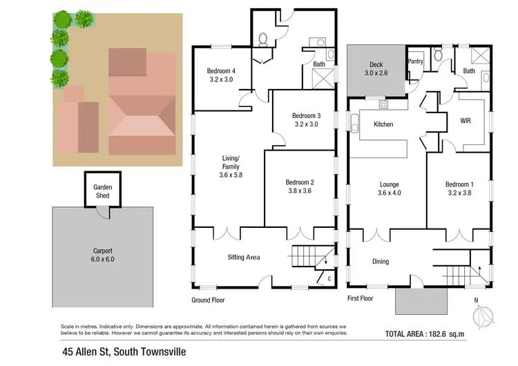 Floorplan of Homely house listing, 45 Allen Street, South Townsville QLD 4810