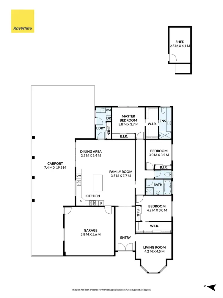 Floorplan of Homely house listing, 7 Latrobe Terrace, Taylors Hill VIC 3037