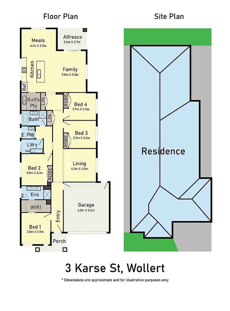 Floorplan of Homely house listing, 3 Karse Street, Wollert VIC 3750