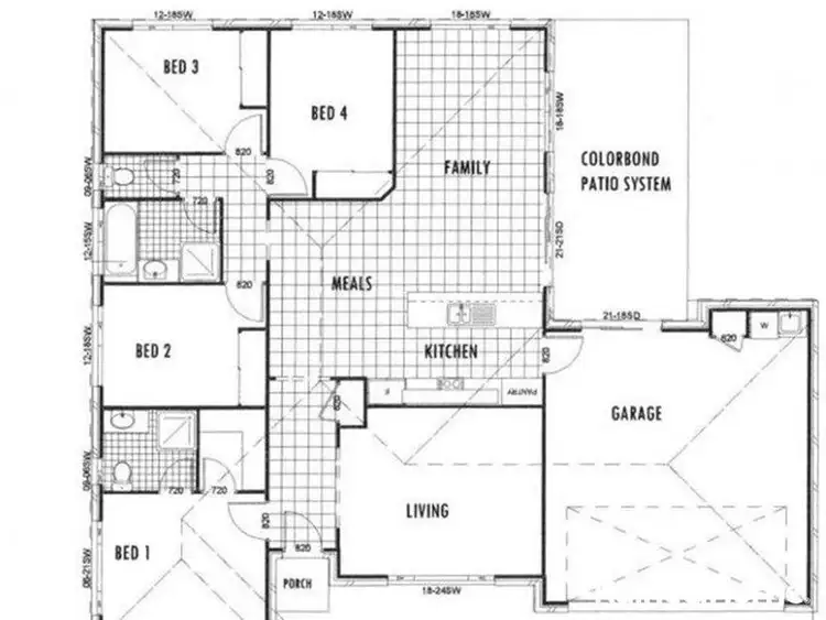 Floorplan of Homely house listing, 5 Linwood Court, Caboolture QLD 4510